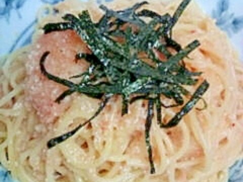 【簡単あえるだけ】明太子パスタ